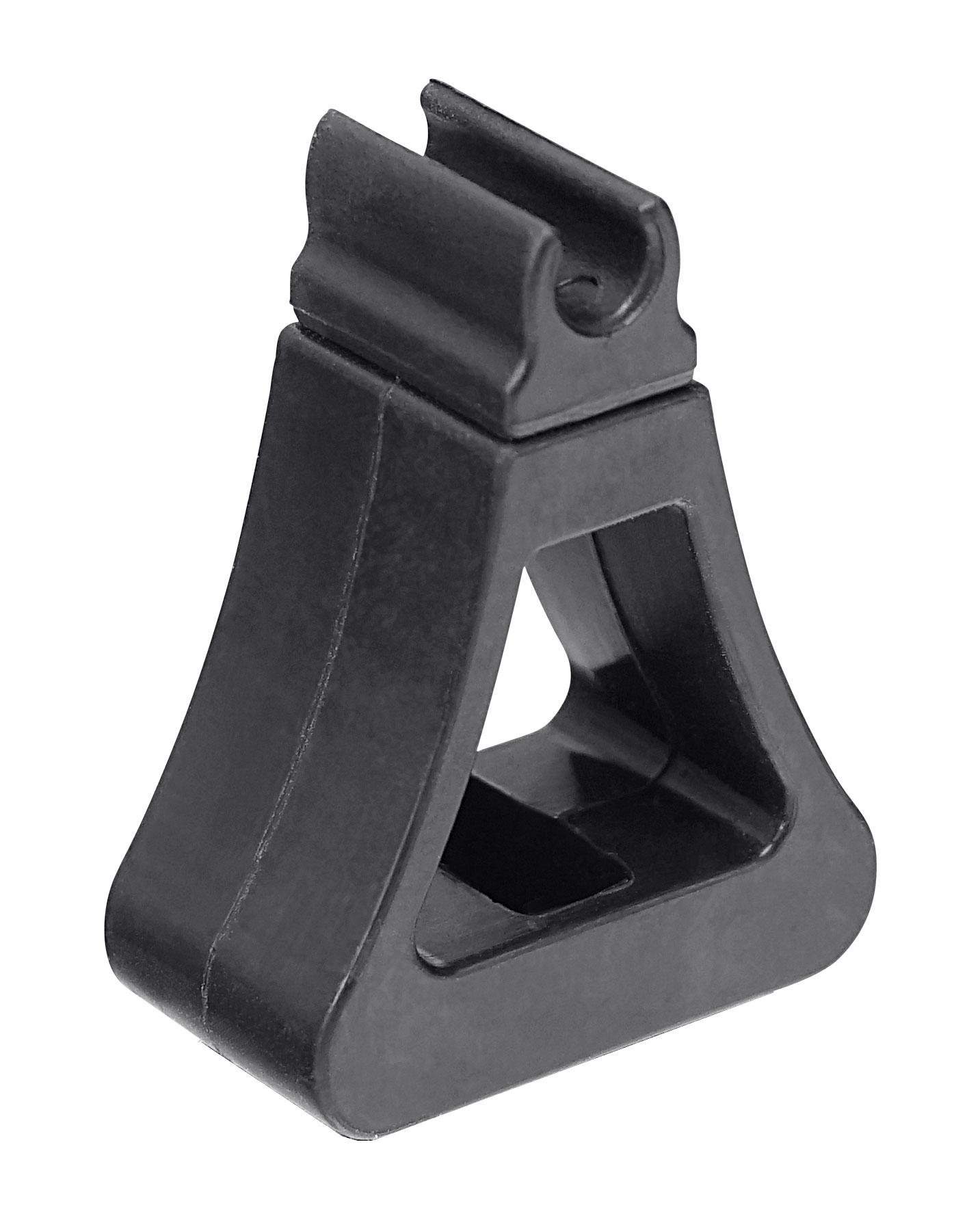Pronomic Set MCM-100P Clipmikrofon mit Halter (Kondensator Mikrofon, Schwanenhals, Halter für Piano, Akkordeon u.ä., Phantomspeisung, XLR Adapter, Case) schwarz