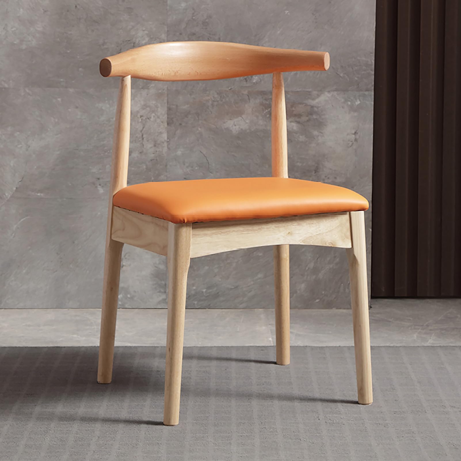 Chaise de table sans accoudoirs idéale pour petit salon