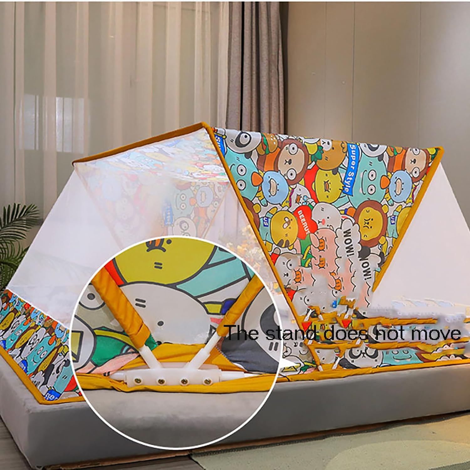 Mosquito Net Tent Folding Large Portable Netting Tent Bottomless Mosquito Netting for Twin to King Size Bed for Indoor Outdoor Travel Camping,100 * 190 * 80cm