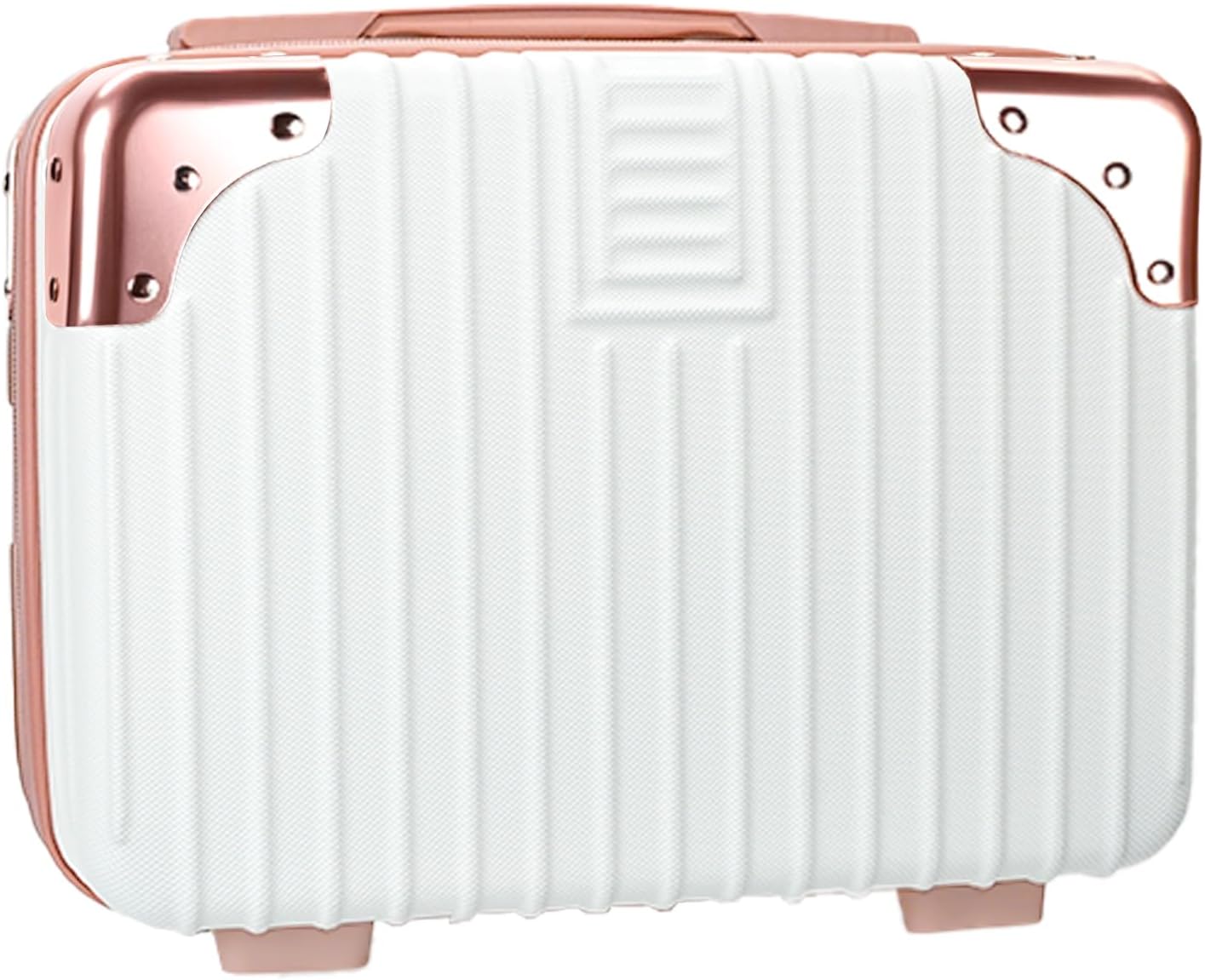 14inch Hard Shell Cosmetic Organizer Travel Train Hand Luggage Small Portable Carrying Suitcase Makeup Case Bag for Women Toiletry