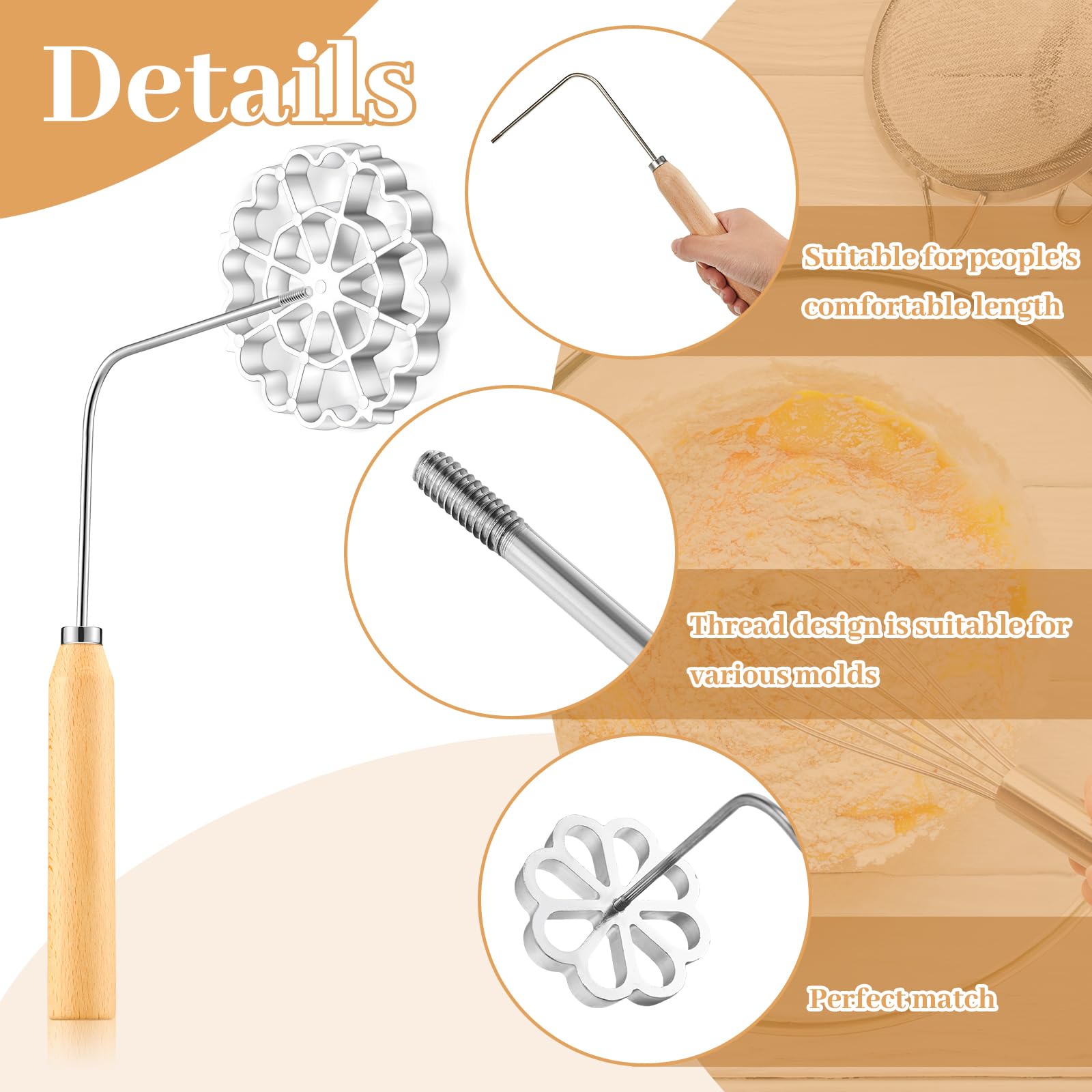 Valink Set 7 Formine Per Biscotti In Acciaio Inox – Forme Goccia E Petalo Di Rosa, Per Torte, Pasta Di Zucchero E Fai Da Te