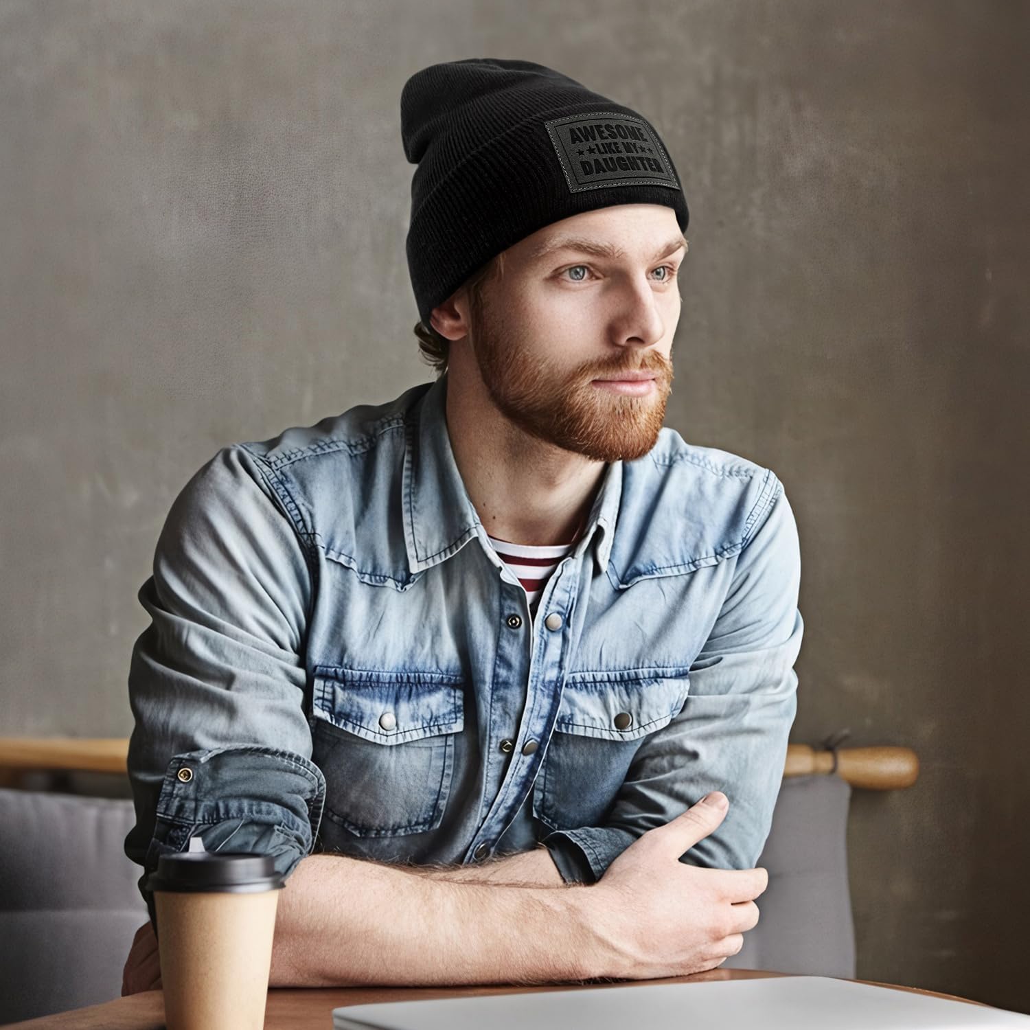 Awesome Like My Daughter Hat, Girl Dad Birthday Gift from Daughter, Girl Dad Baseball Cap for Men - Image 6