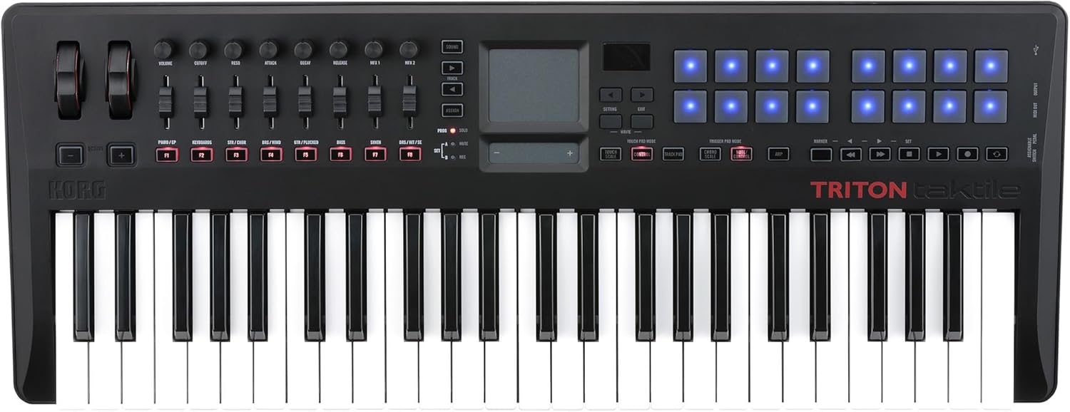Korg TRTK49 USB MIDI Controller with TRITON Engine