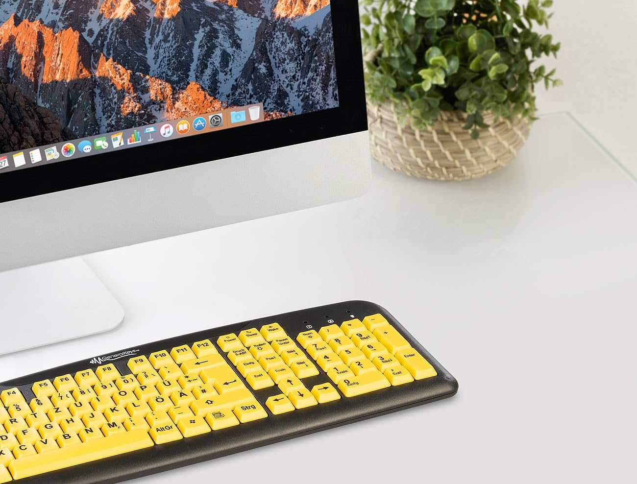 Clavier de jeu mécanique - COLAXI - Violet Blanc - Rétroéclairé LED