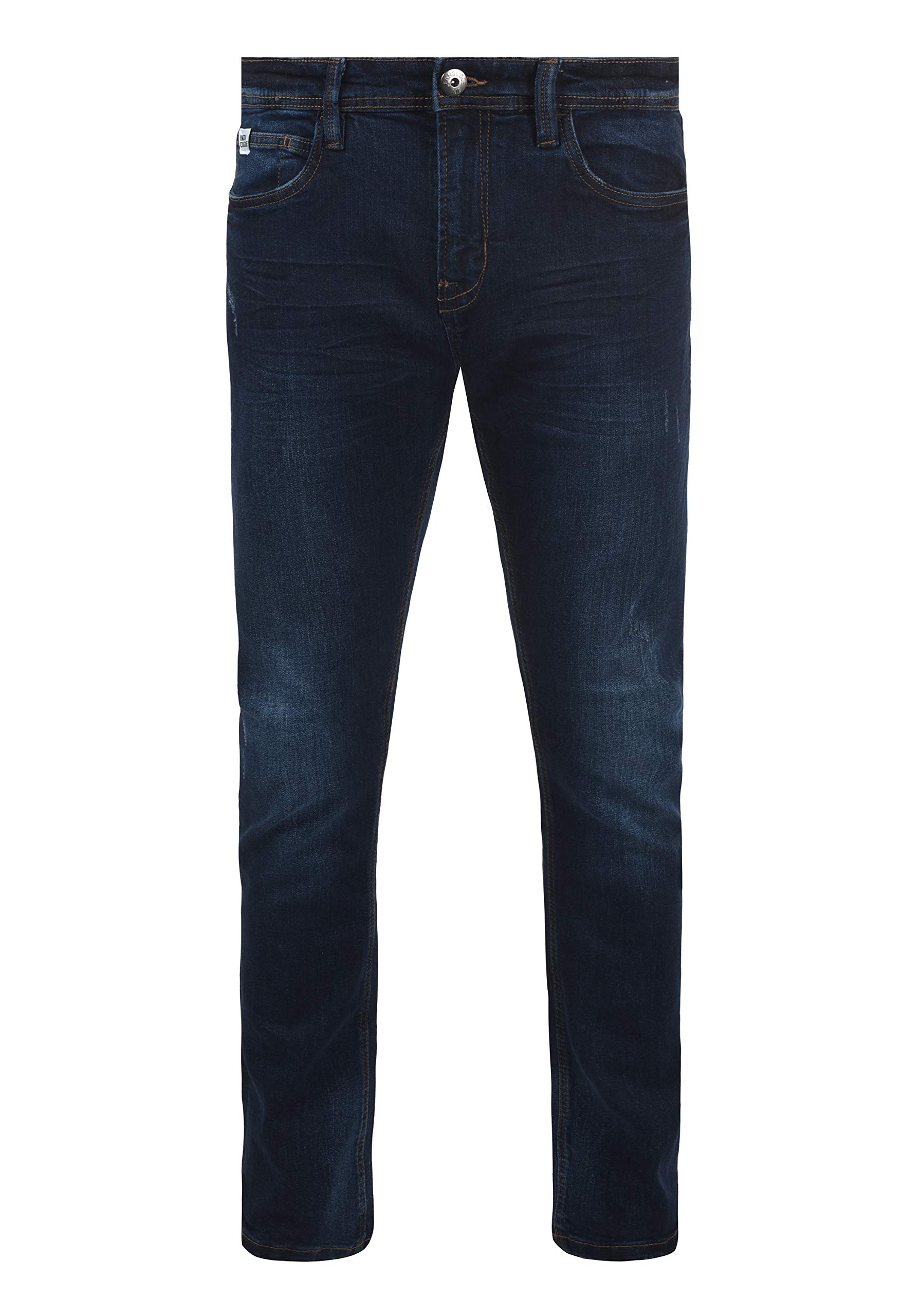 Jeans Uomo Indicode Aldersgate - Slim Fit Elasticizzato Con Effetto Destroyed, Comodi E Alla Moda