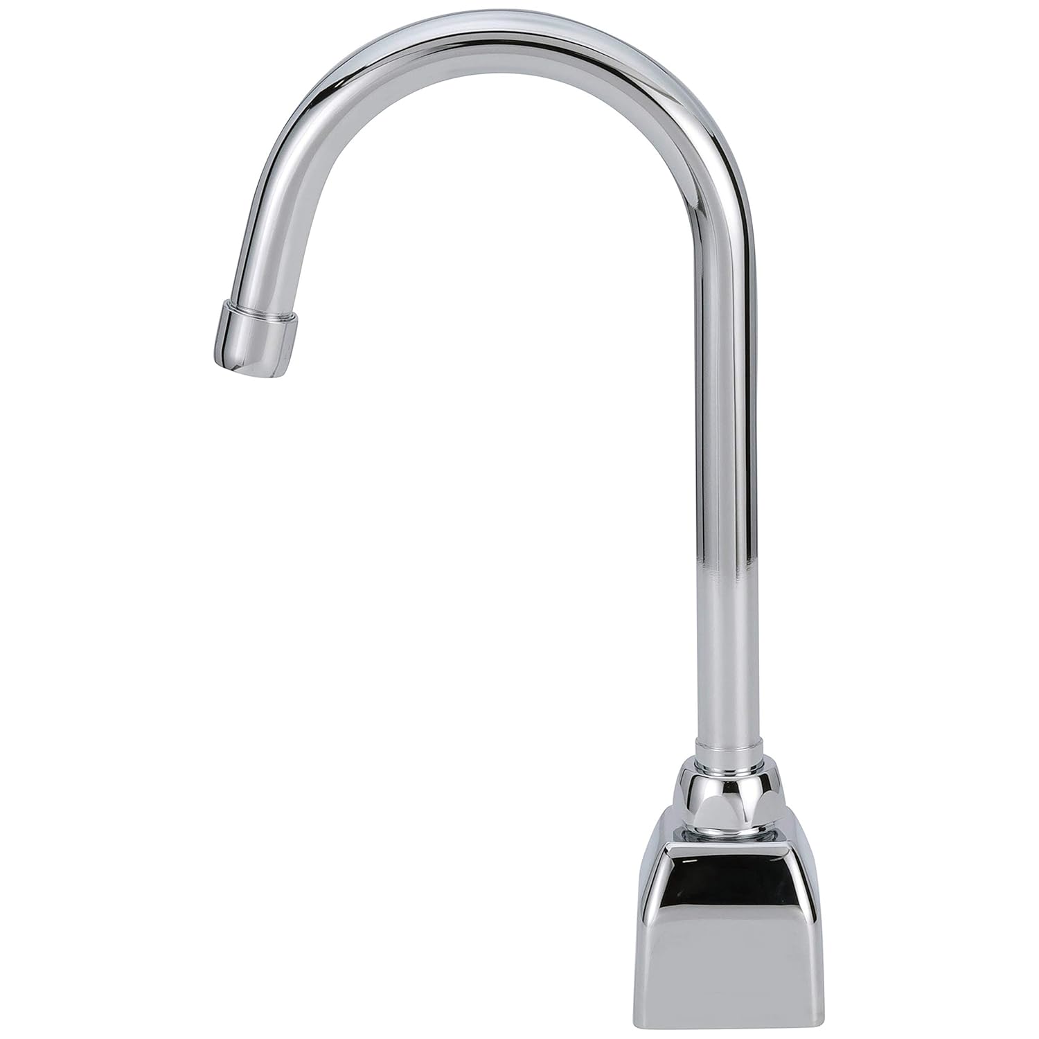 Zurn Z6920-XL-ADM-1 AquaSense Gooseneck Sensor Faucet with 0.5 gpm Aerator, Above Deck Mixer, and 4" Cover Plate in Chrome