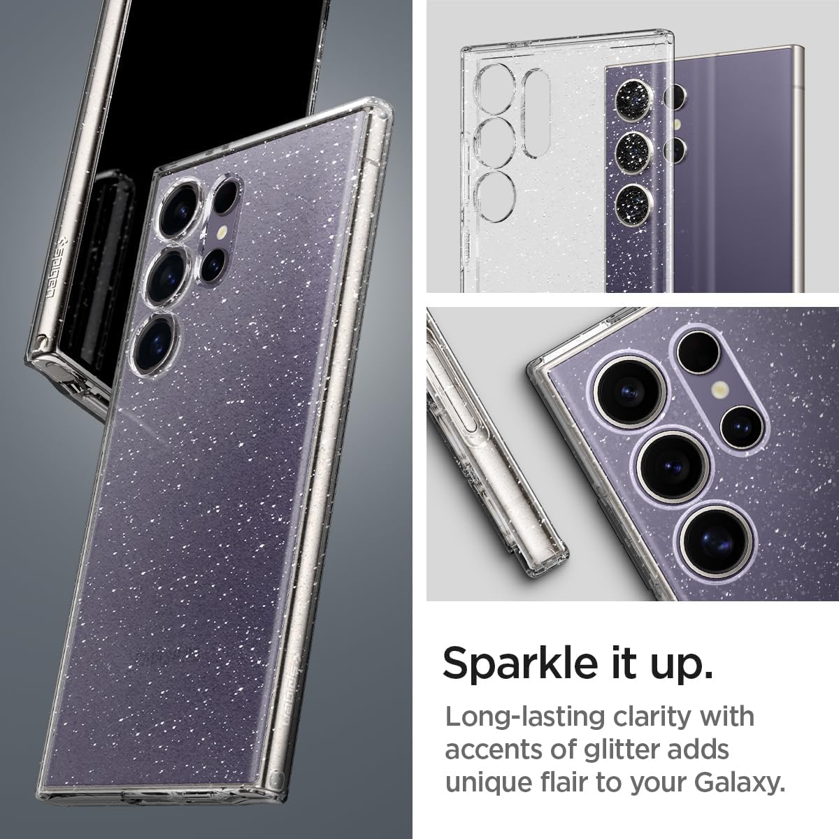 Spigen Liquid Crystal Glitter Designed for Galaxy S24 Ultra Case