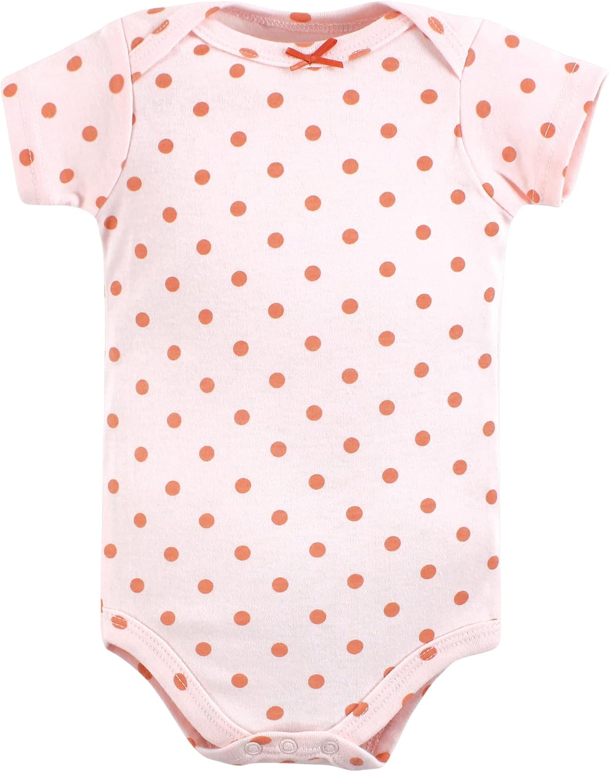 Hudson Baby Baby Girls' Cotton Bodysuits 7-pack