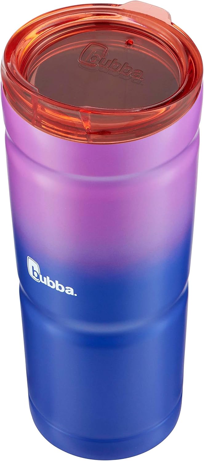 Vineyard Ombre 24 oz Stainless Steel Travel Tumbler with Straw