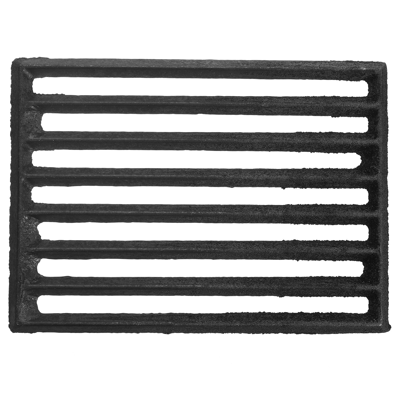 Grille de cheminée Tofficu carrée 21,5x16 cm en fer pour poêle à bois