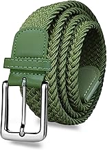 Golf Belt Unisex Elastic Braided Value Pack, Men’s Elastic Stretch Woven Belt