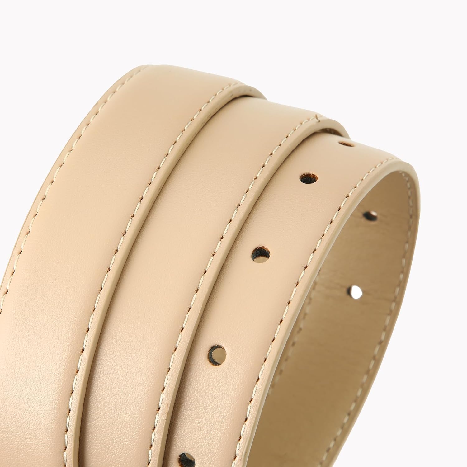 HOTWILL Women Belt with Gold Buckle Ladies Fashion Faux Leather Waist Belt for Jeans Pants - Image 5