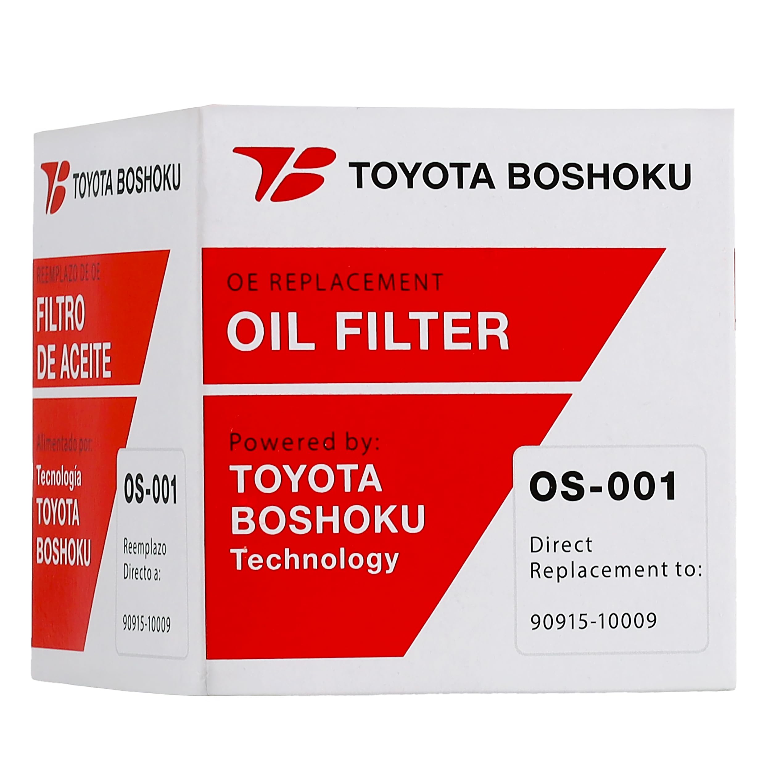 Toyota Boshoku Oil Filter Direct OEM Replacement For 90915-10009
