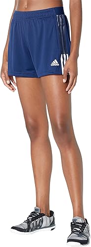 adidas Pantalones cortos de entrenamiento Tiro 21 para mujer, Negro