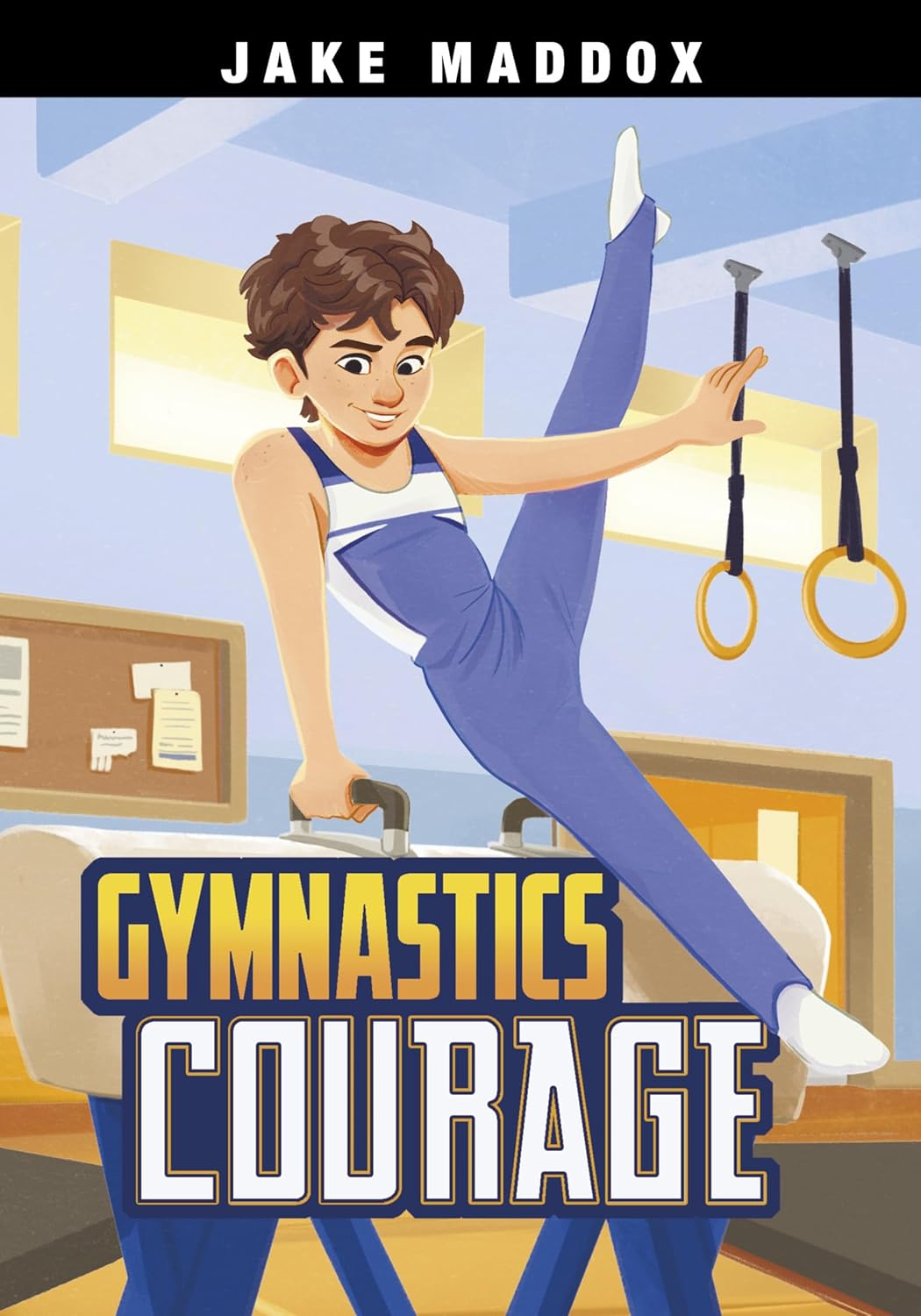 Gymnastics Courage (Jake Maddox)      Paperback – August 1, 2025