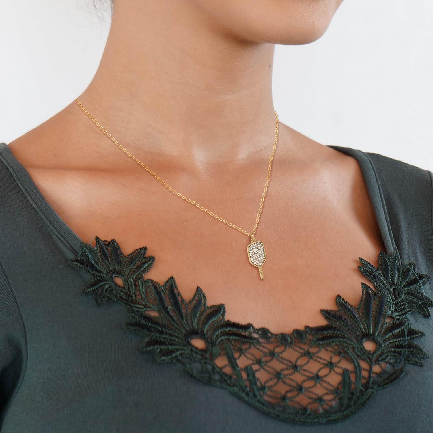 MIXJOY Pickleball Gifts for Women, Pickleball Teams Gifts, Pickleball Sport Lovers Gift, PB Necklace Valentine's Day Bday for Women - Image 5