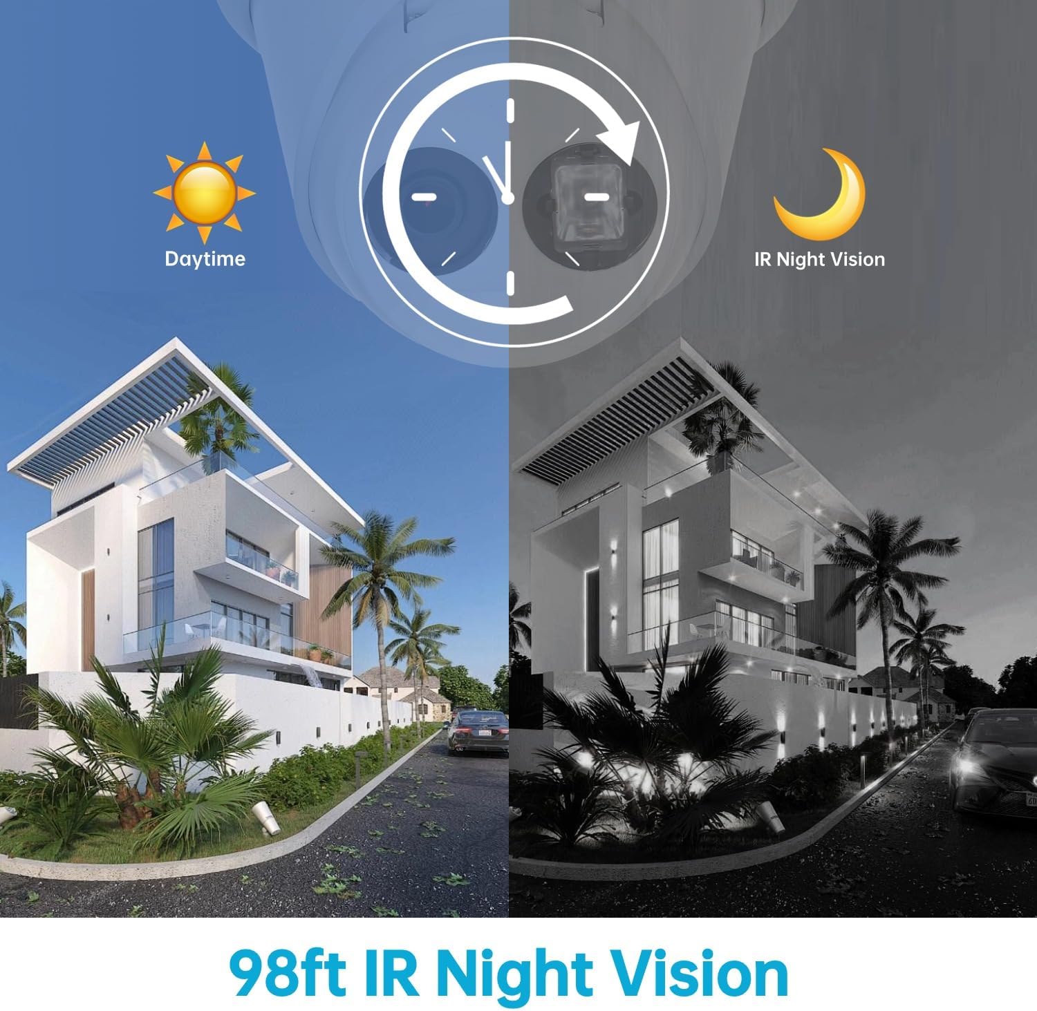 DS-2CD2383G2-IU 4K 8MP IP Camera PoE Turret Camera Outdoor with Human/Vehicle Detection, 2.8mm Lens, Night Vision, IP67, IK10, Built-in Mic, 120dB True WDR, H.265+, International English Version