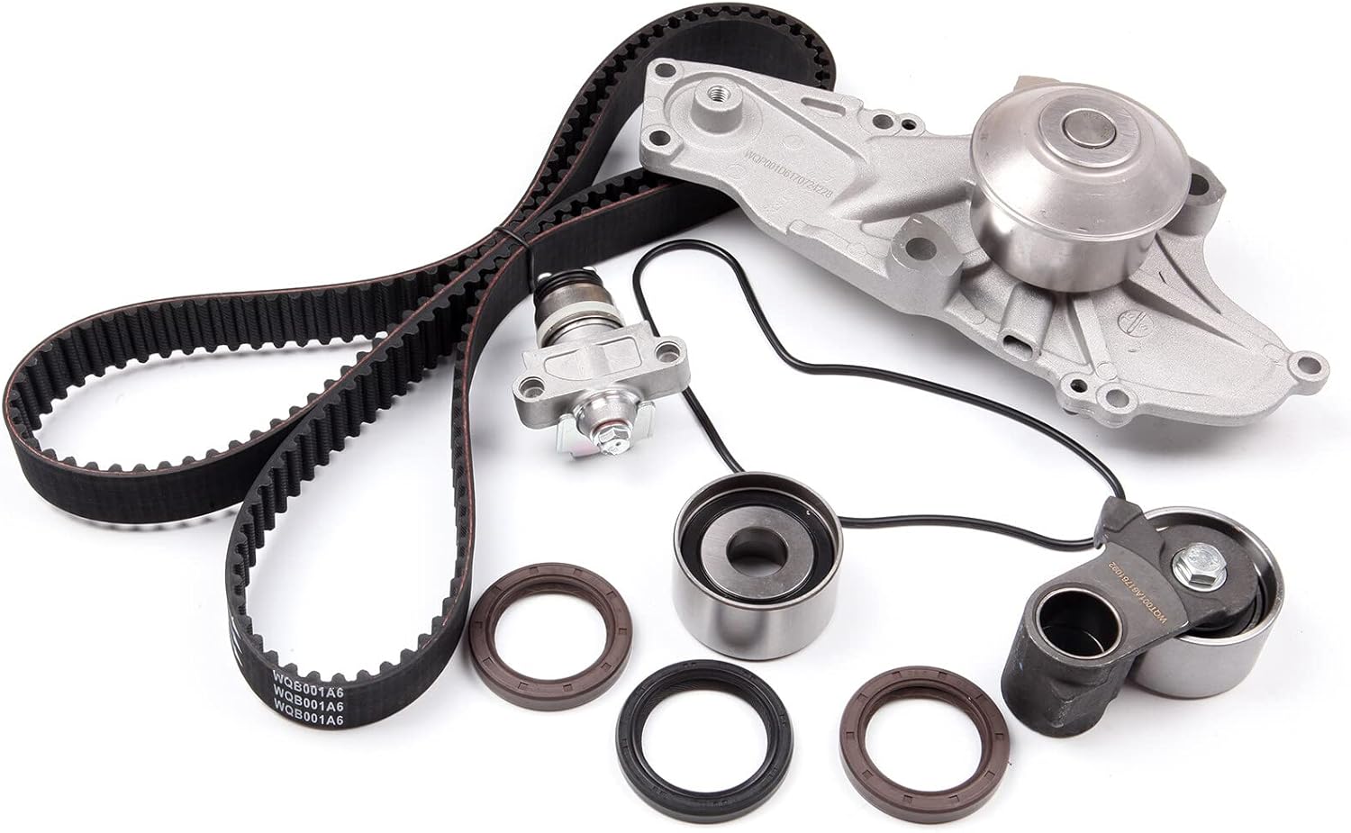 ASAPE TCKWP286A Timing Belt Kit with Water Pump Fit for 1997-1999 for Acura CL 3.0L 1999 for Acura TL 3.2L