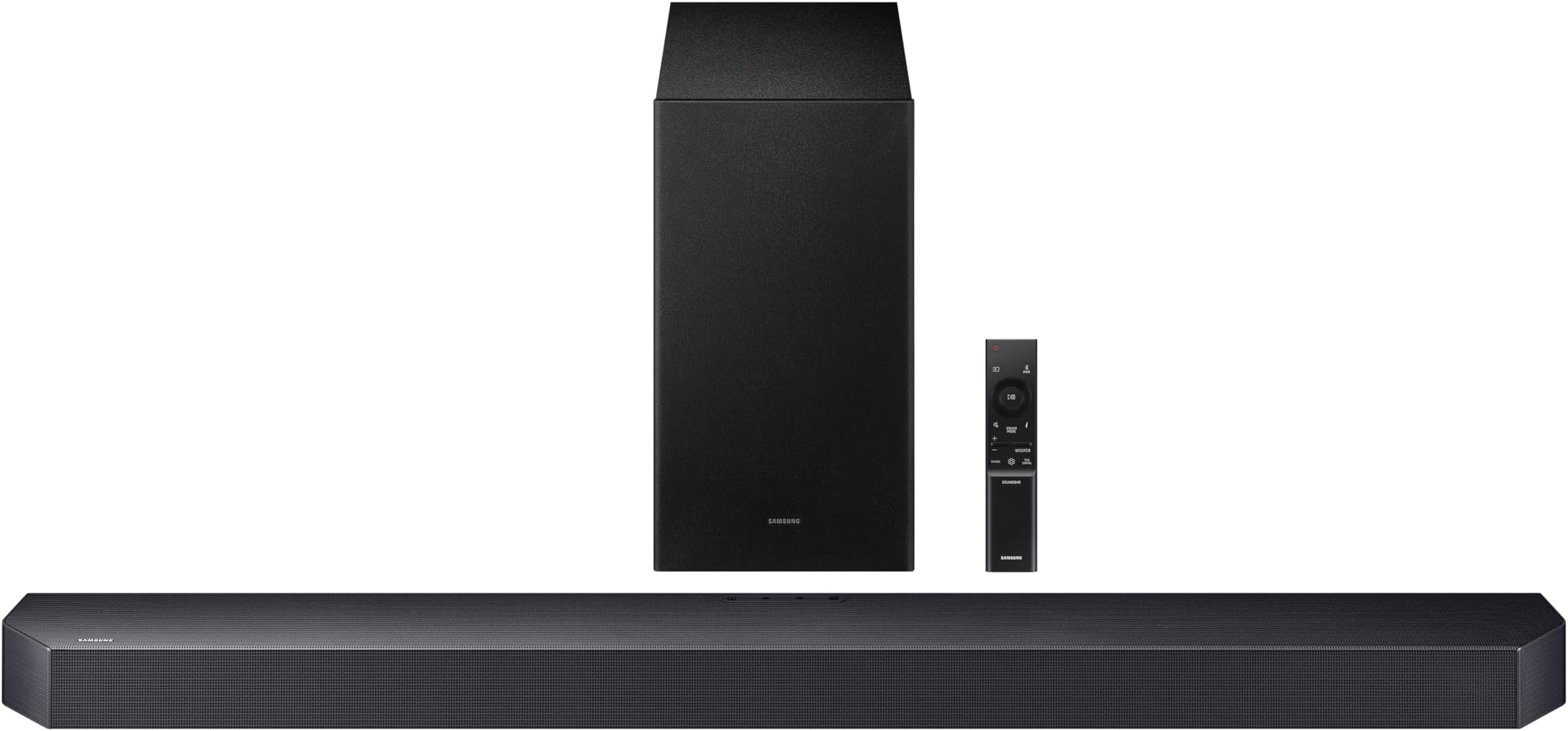 Q-Series Soundbar HW Q600F 3.1.2 ch Subwoofer (2025 Model) SpaceFit Sound Pro, Q-Symphony, Adaptive Sound