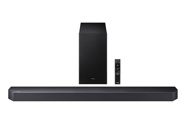 Samsung Q-Series Soundbar HW Q600F 3.1.2 ch Subwoofer (2025 Model) SpaceFit Sound Pro, Q-Symphony, Adaptive Sound
