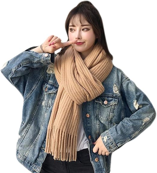 Amazon Alppvレディース マフラー 秋 冬 マフラー レディース マフラー スカーフ 大判 かわいい カジュアル マフラー 女性 ストール 防寒 暖かい マフラーキャメルf マフラー 通販