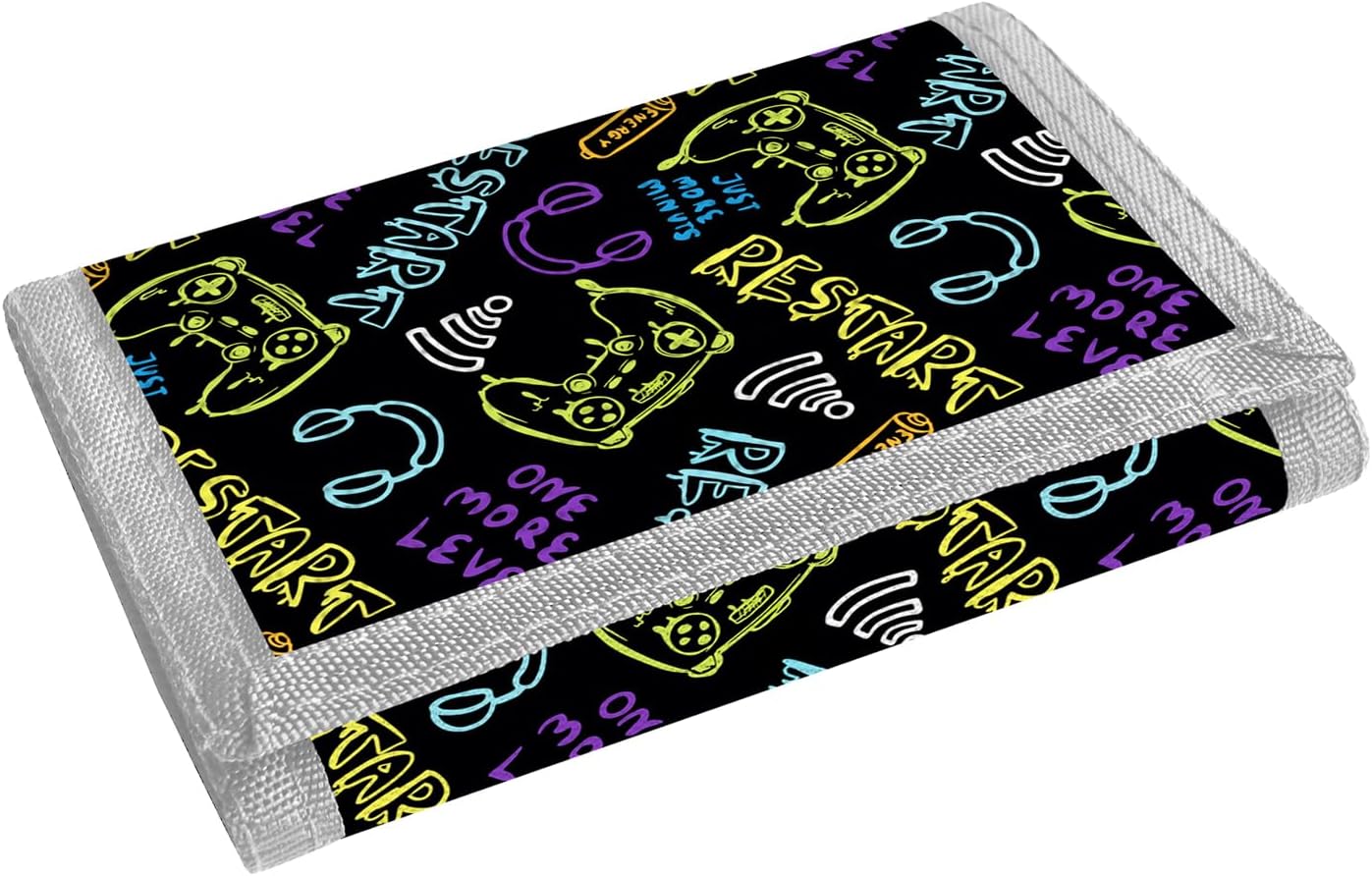 Leyeve Cool Gaming Wallet, Trifold Boys Wallets for Kids 6-8 Ages image 3