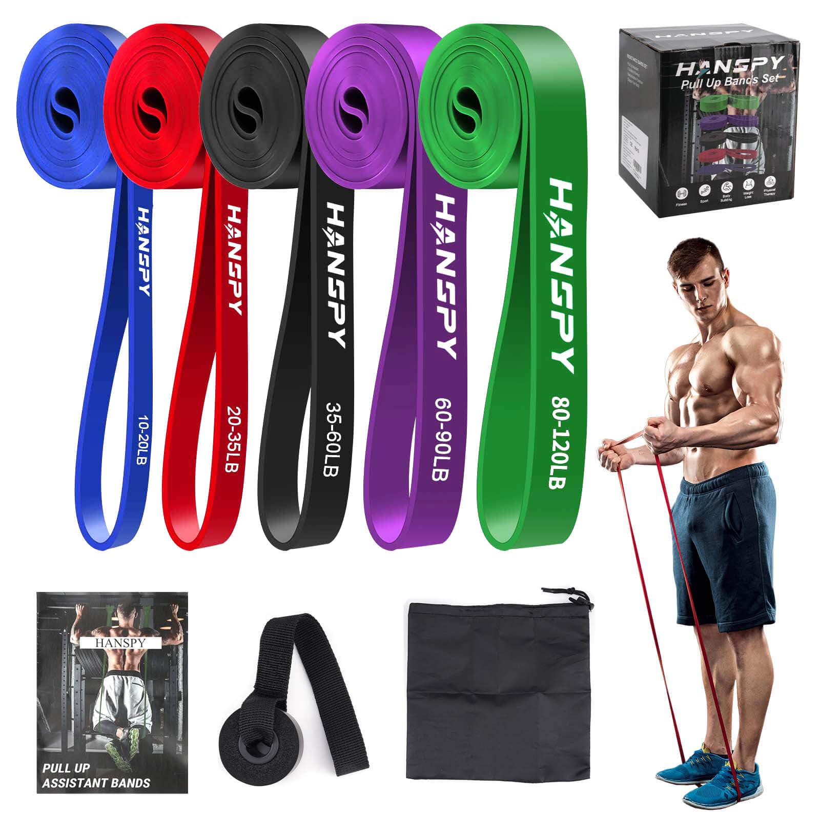 Fitarc Resistance Bands, Pull Up Assistance Bands, Handles, Door Anchor - View #11