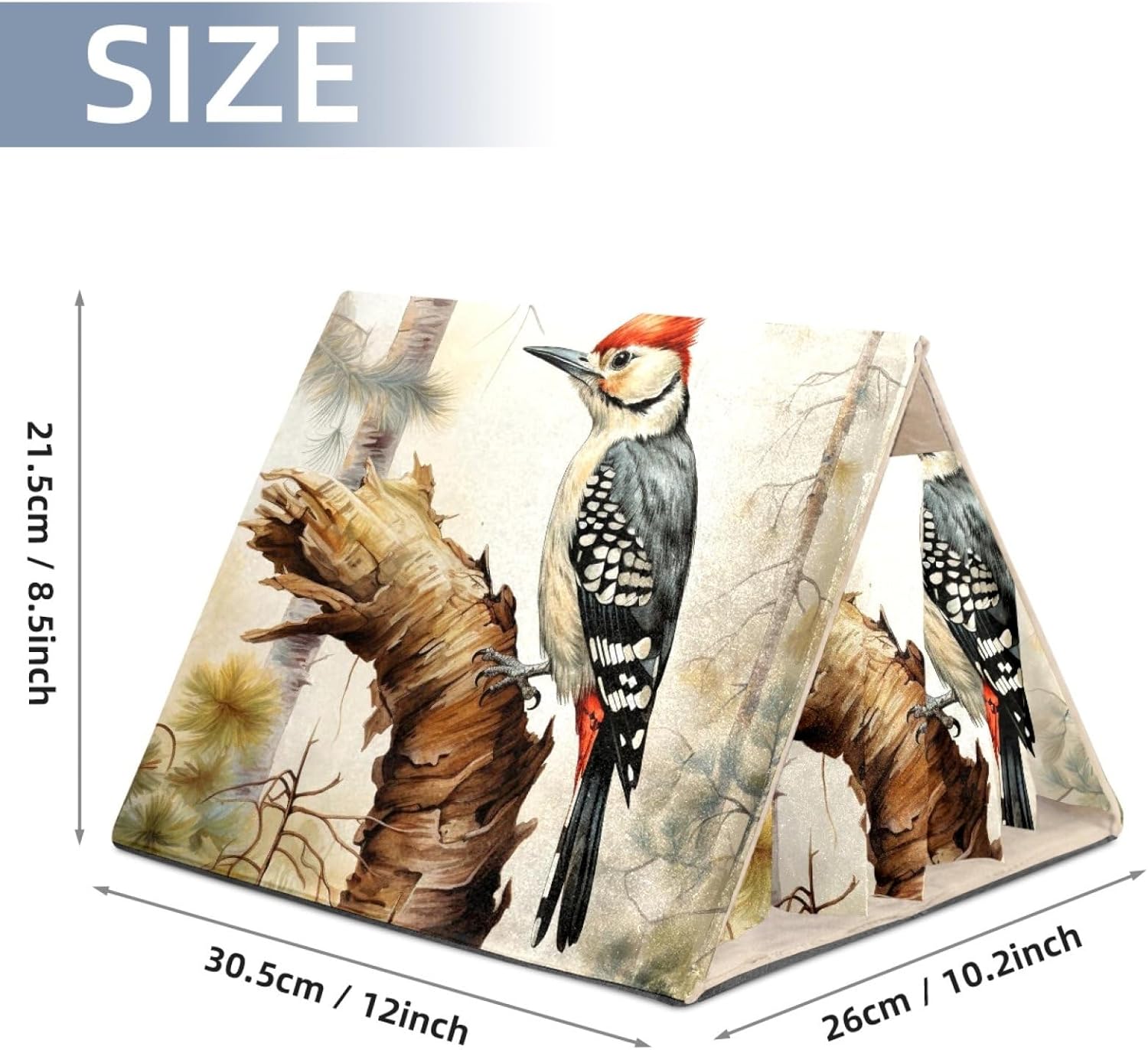 MAgiLL Guinea Pig Bed, Comfortable Hamster House, Hiding Place for Small Pets, Foldable Bed nest, Suitable for Short Rabbits, Rabbits, Ferrets, mice, Hedgehogs, and Creative Chinchilla Mouse nest