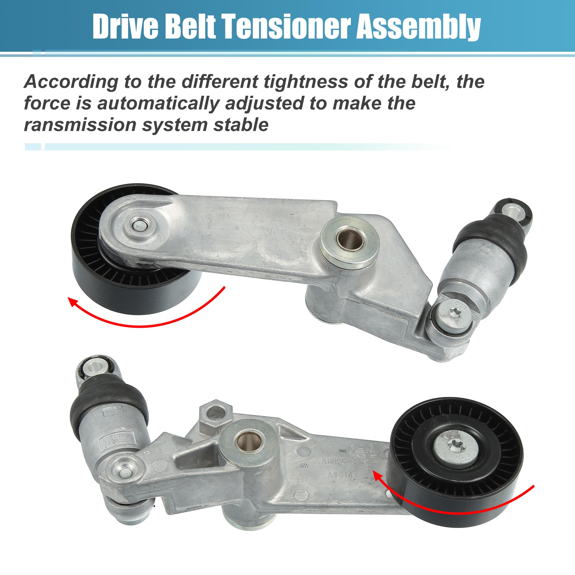 トップス Give me 13,000yen Amazon.com: X AUTOHAUX Belt Tensioner Pulley Assembly No