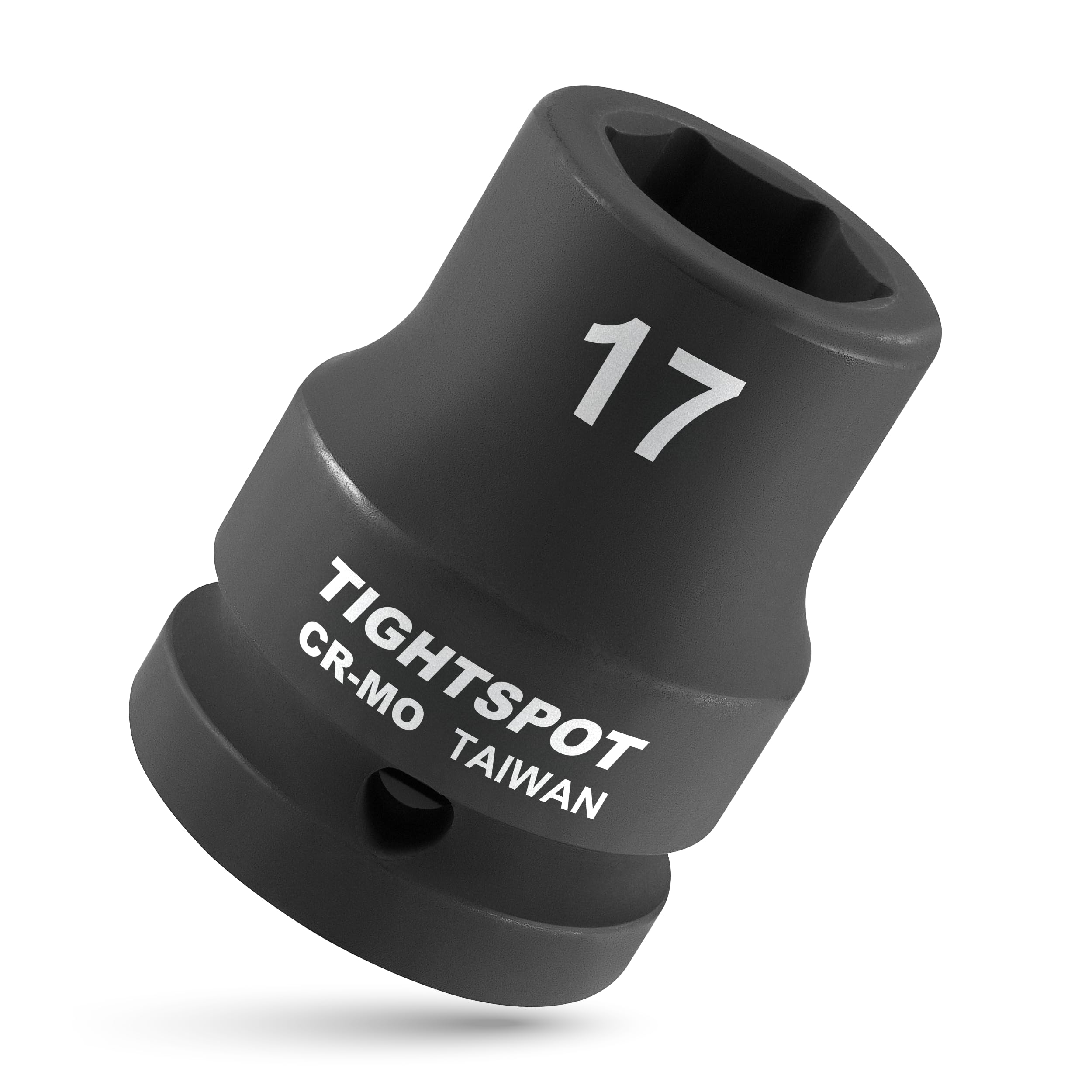 TIGHTSPOT 3/4" Drive 17mm Shallow Jumbo Socket, 6-Pt, CR-MO