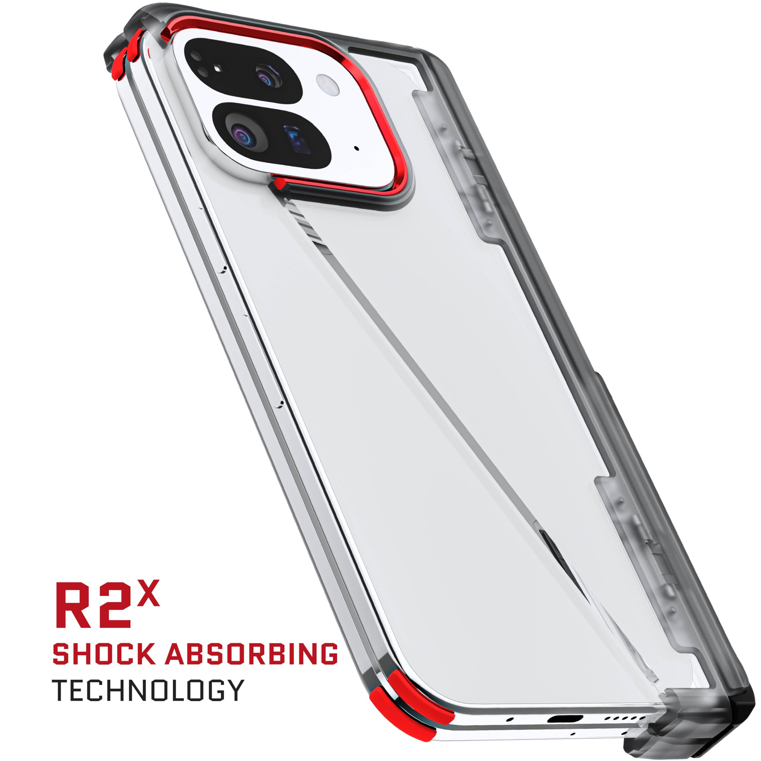 Amazon.com: Ghostek Covert Clear Pixel 9 Pro Fold Case with