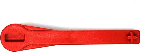 Vista 11 de JSP Manufacturing Llave de gas y bung llave de tambor sólido sin chispas (rojo) (1)