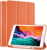 Vista 11 de SIWENGDE Funda compatible con Apple iPad 9.7 2018 iPad 6ª generación/iPad de 5ª generación 2017 con soporte para lápices, funda protectora delgada