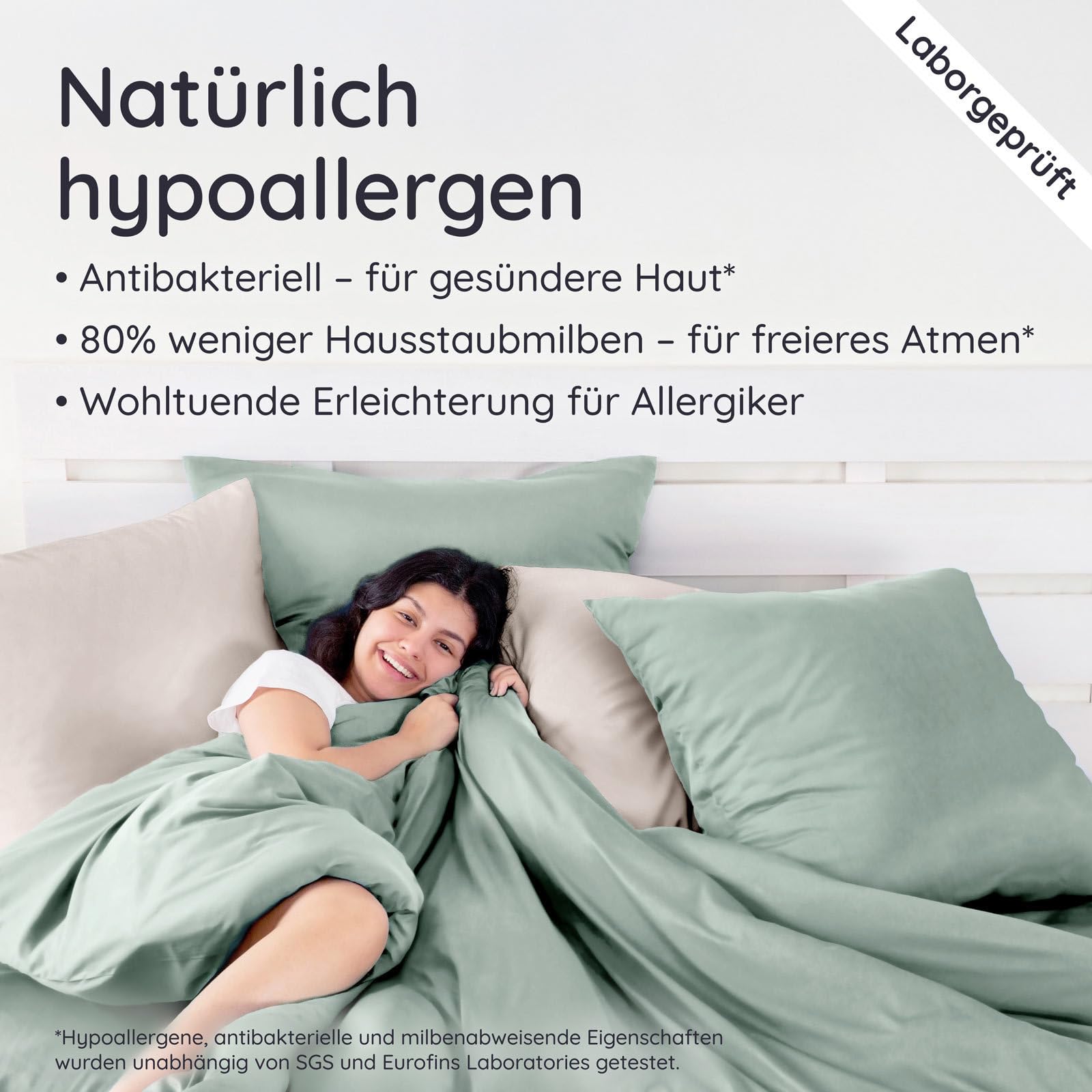 Bambaw Bettbezug Bambus 135x200 cm, Khlende Bettwsche, Bettbezug Sommer,  Hautfreundlicher Allergie Deckenbezug, nachhaltige und umweltfreundliche  100% Bambus Bettwsche 135x200 cm (Seegrn) : Amazon.de: Kche, Haushalt &  Wohnen