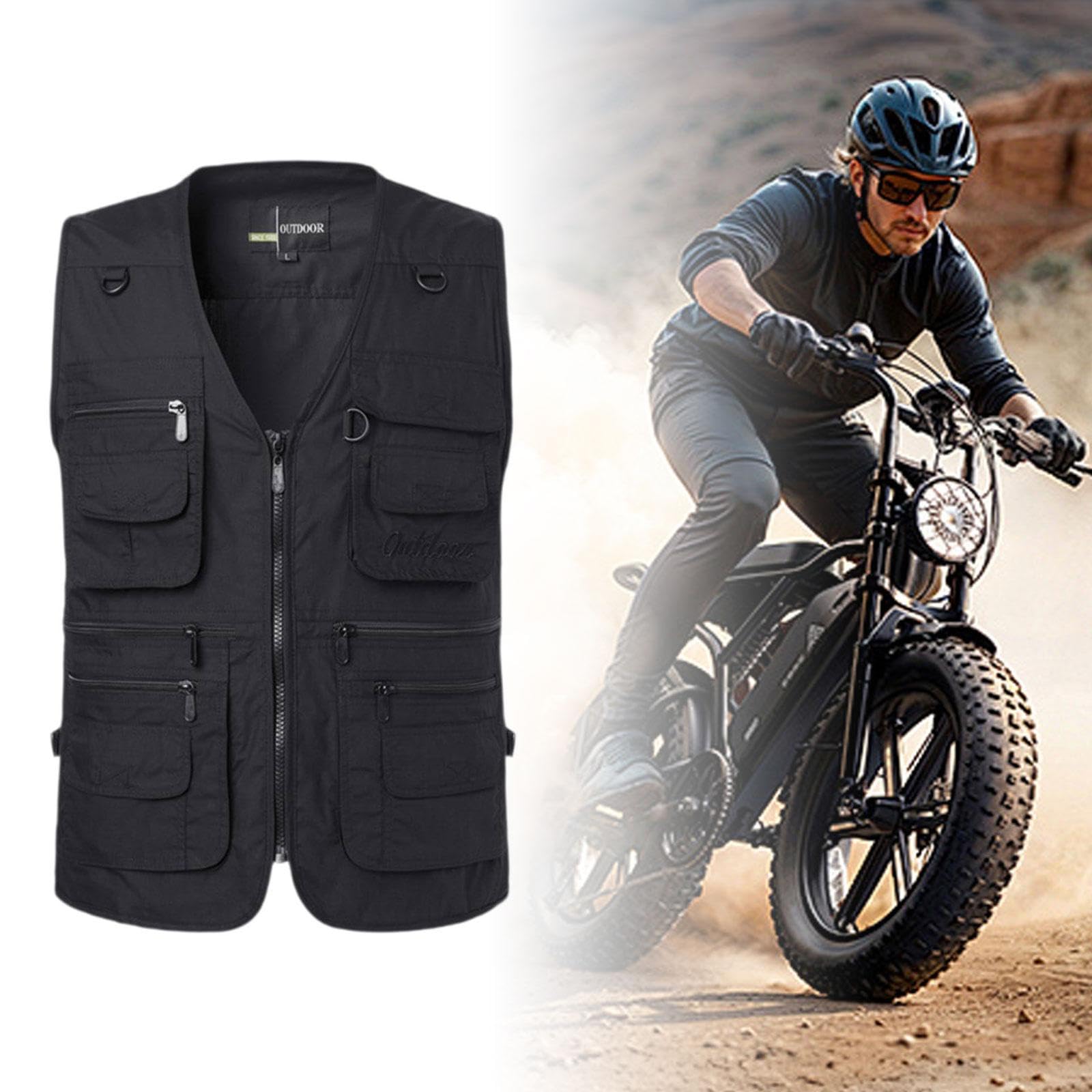 MERIGLARE Gilet de Pêche, Veste de Pêche à La Mouche, Gilet de, de Randonnée et de Photographie.
