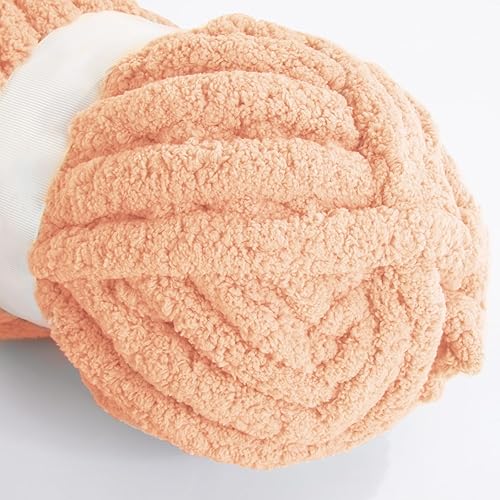 Vista 146 de HOMBYS Hilo de felpilla grueso y voluminoso para tejer a mano, hilo grueso y esponjoso para tejer a mano, hilo de felpa suave, paquete de 8