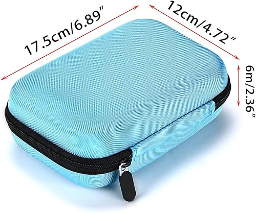 Miniatura 7 de Hipiwe Estuche rígido de transporte de aceites esenciales con capacidad para 12 botellas (puede contener rodillos de 0.2 fl oz, 0.3 fl oz y 0.3 fl