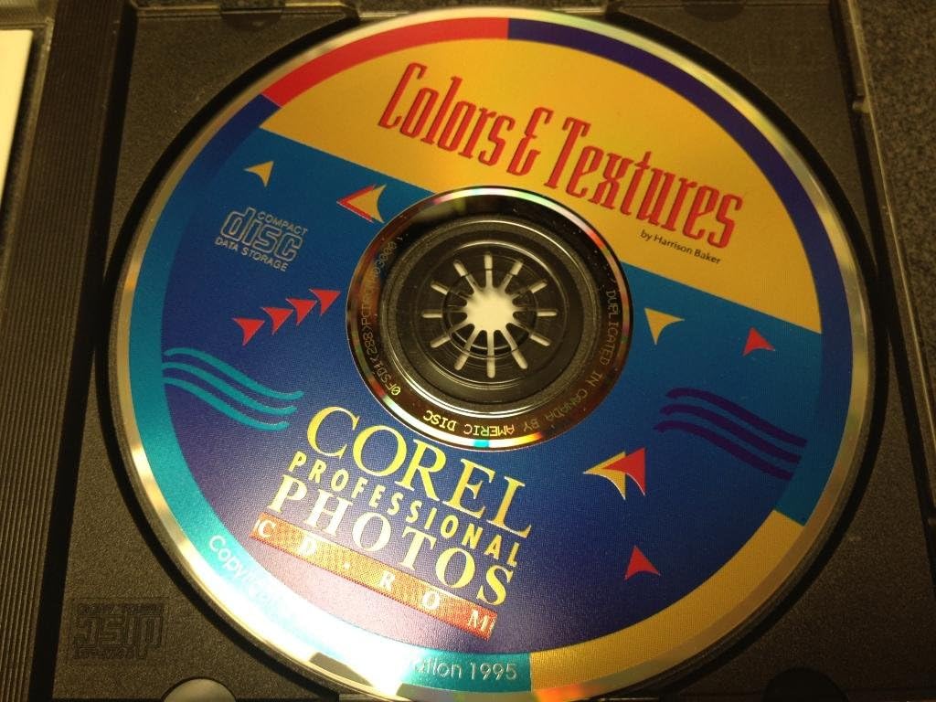 Color Textures Photo CD (Jewel Case) Software