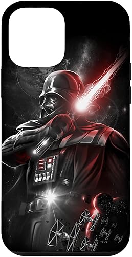 Funda para iPhone 12 mini Star Wars Darth Vadar Dark Lord Lightssable