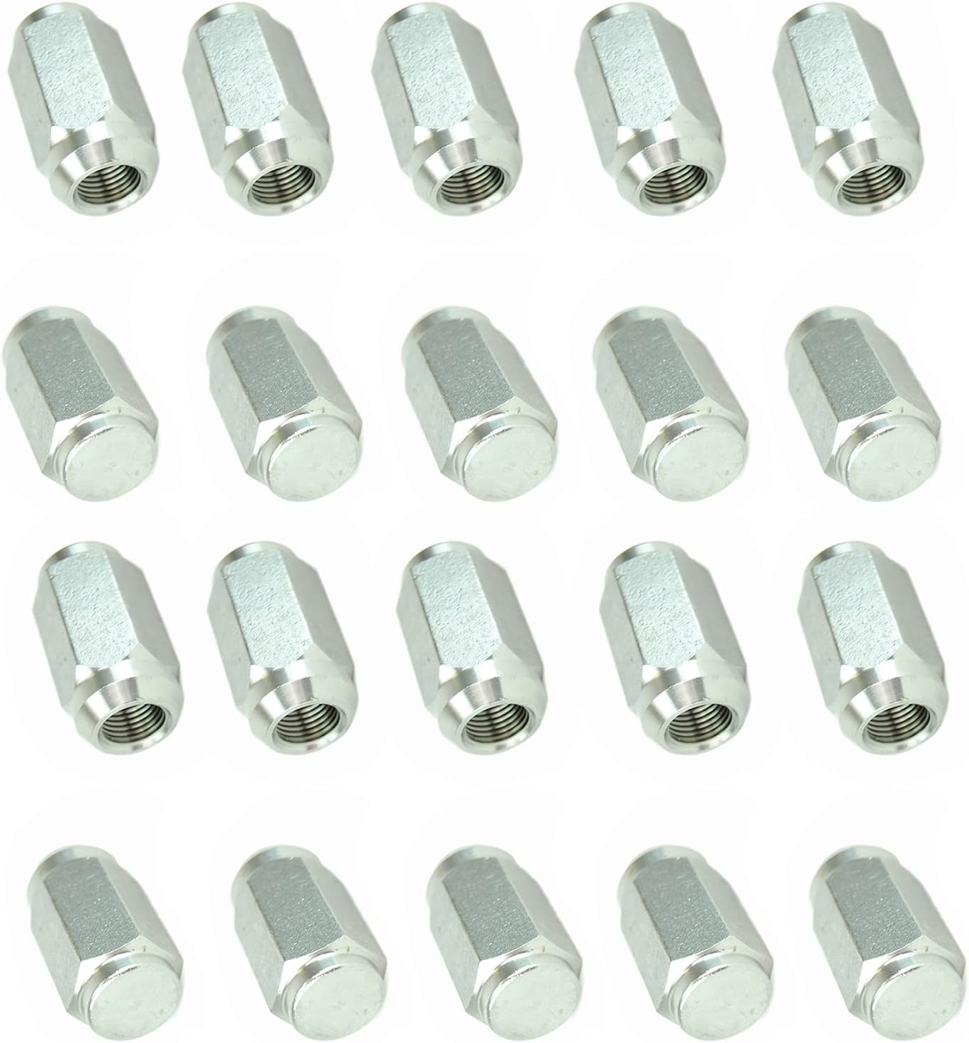 Sturdy Built (20) Boat Trailer 304 Stainless Steel Acorn Lug Nuts 1/2"-20 Thread