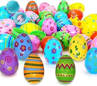 Anuncio patrocinado: 40 PCS Huevos de Pascua para llenar de plástico, para llenar para la Caza, los Suministros de premios...