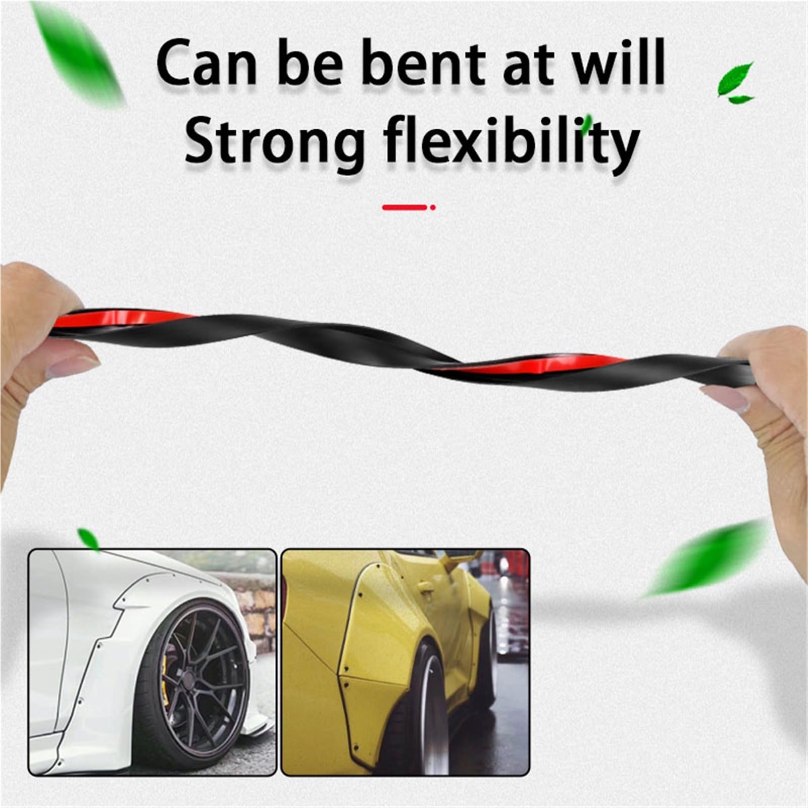 Guarnizione Per Porta Auto 10m Striscia Di Tenuta Per Auto A Forma Di T Piccola Guarnizione Inclinata Guarnizione Automatica Paraurti Auto Flare Arch Trim Sigillanti Cintura(10M)