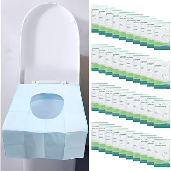 Toilet pad Disposable disposable toilet seat cover40 pieces Flushable toilet pad Toilet seat covers for travelPublic toilets