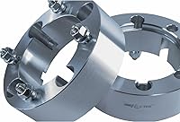 Vista 2 de High Lifter Espaciadores de rueda UTV para modelos CFMOTO y Yamaha, un par, 2 pulgadas de ancho, patrón de pernos 4x110, paso de rosca M12x1.25