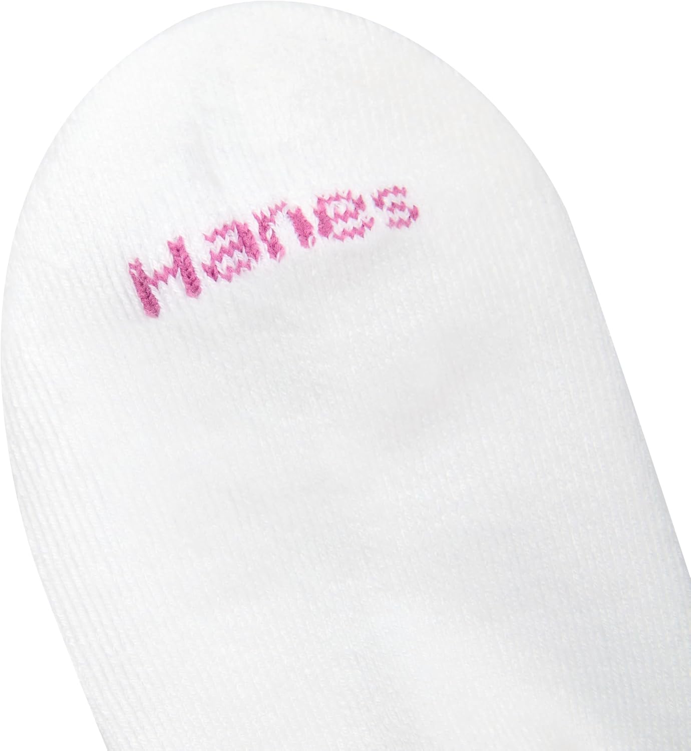 Hanes Girls' White Crew, Ankle & No Show Socks Pack, Cushioned Socks, Uniform Socks for Girls, 12-pairs