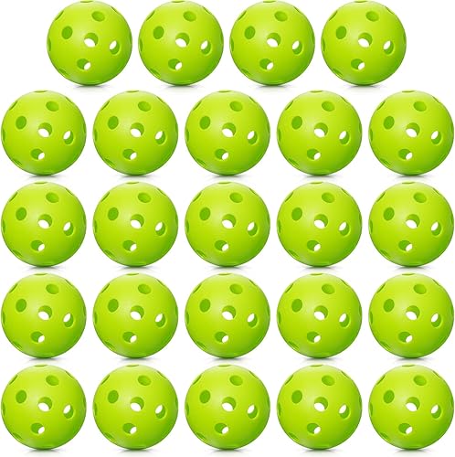 Vinsot Paquete de 24 pelotas de béisbol de plástico para práctica de béisbol, pelotas de entrenamiento de béisbol ligeras, bolas de plástico para el