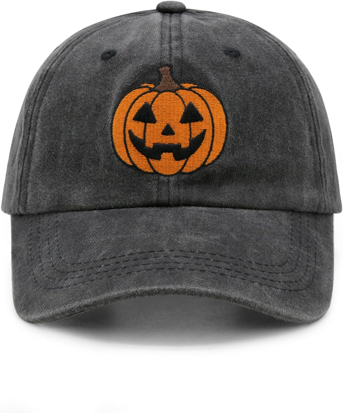 Waldeal Halloween Pumpkin Face Hat for Men and Women