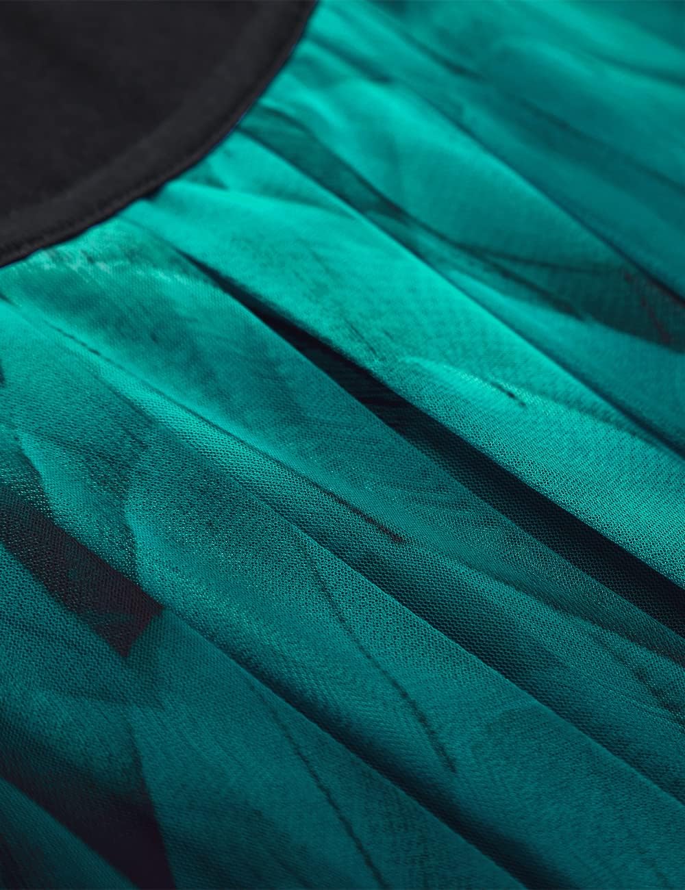 BAISHENGGT Womens Summer Tops Flutter Short Sleeve Pleated Front Mesh Shirts Dressy Casual Blouses - Image 6