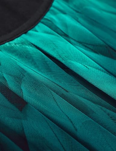 Miniatura 6 de BAISHENGGT Blusas de verano para mujer, de manga corta, plisadas, de malla frontal, blusas elegantes y casuales