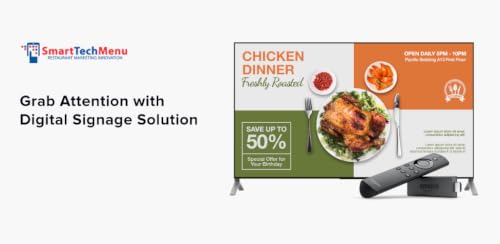 Smart Tech Menu : Digital Menu Signage – vue 6
